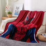 Load image into Gallery viewer, Spider-Man Pattern Blanket Flannel Throw Room Decoration