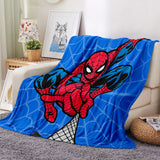 Load image into Gallery viewer, Spider-Man Pattern Blanket Flannel Throw Room Decoration