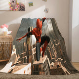 Laden Sie das Bild in den Galerie-Viewer, Spider Man Cosplay Decke Flanell Fleece Decke Überwurf Quilt Decke