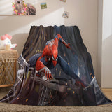 Carica l&#39;immagine nel visualizzatore Galleria, Coperta per cosplay Spiderman Coperta per trapunta in flanella in pile