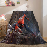 Load image into Gallery viewer, Spiderman Cosplay Blanket Flannel Fleece Throw Wrap Nap Quilt Blanket