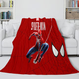 Carica l&#39;immagine nel visualizzatore Galleria, Coperta per cosplay Spiderman Coperta per trapunta in flanella in pile