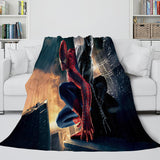 Load image into Gallery viewer, Spiderman Cosplay Blanket Flannel Fleece Throw Wrap Nap Quilt Blanket