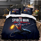 Laden Sie das Bild in den Galerie-Viewer, Spiderman-Muster, Cosplay-Bettwäsche-Set, Bettbezüge