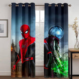 Laden Sie das Bild in den Galerie-Viewer, Spiderman Vorhänge Cosplay Blackout Fensterbehandlungen Vorhänge für Raumdekoration