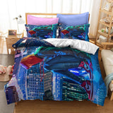Load image into Gallery viewer, Spider Man Miles Morales Gwen Stacy Bedding Set Duvet Cover