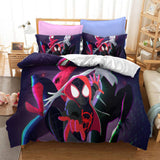 Load image into Gallery viewer, Spider Man Miles Morales Gwen Stacy Bedding Set Duvet Cover