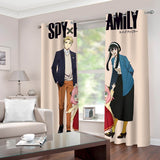 Load image into Gallery viewer, Spy x Family Curtains 2 Panels Blackout Window Drapes for Room Decoration