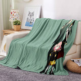 Load image into Gallery viewer, Spy x Family Flannel Fleece Blanket Throw Cosplay Blanket Decoration