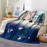 Load image into Gallery viewer, Spy x Family Flannel Fleece Blanket Throw Cosplay Blanket Decoration