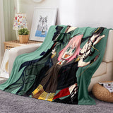 Load image into Gallery viewer, Spy x Family Flannel Fleece Blanket Throw Cosplay Blanket Decoration