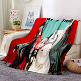 Load image into Gallery viewer, Spy x Family Flannel Fleece Blanket Throw Cosplay Blanket Decoration