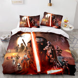 Carica l&#39;immagine nel visualizzatore Galleria, Set di biancheria da letto per cosplay di Star Wars, copripiumini, lenzuola