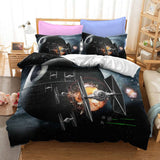 Laden Sie das Bild in den Galerie-Viewer, Star Wars Skywalker UK Bettwäsche-Set Bettbezug Bett-Sets