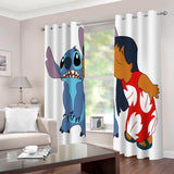 Load image into Gallery viewer, Stitch Curtains Cosplay Blackout Window Drapes for Room Decoration