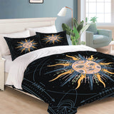 Load image into Gallery viewer, Sun Face Bedding Sets Quilt Cover Without Filler