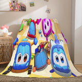 Load image into Gallery viewer, Super Wings Cosplay Flannel Fleece Throw Blanket Wrap Nap Blanket