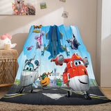 Load image into Gallery viewer, Super Wings Cosplay Flannel Fleece Throw Blanket Wrap Nap Blanket