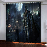 Load image into Gallery viewer, Superhero Batman Curtains Blackout Window Drapes