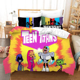Laden Sie das Bild in den Galerie-Viewer, Teen Titans Go Bettwäsche-Set, Bettbezug ohne Füllstoff