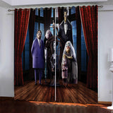 Load image into Gallery viewer, The Addams Family Pattern Curtains Blackout Window Drapes