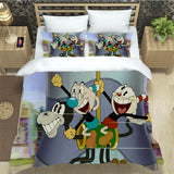Load image into Gallery viewer, The Cuphead Show Bedding Set Quilt Cover Without Filler