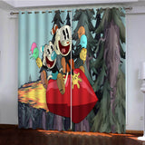 Load image into Gallery viewer, The Cuphead Show Curtains Blackout Window Drapes