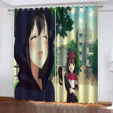 Load image into Gallery viewer, The Demon Girl Next Door 2nd Season Curtains Blackout Window Drapes