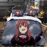 Load image into Gallery viewer, The Demon Girl Next Door Bedding Set Cosplay Quilt Duvet Cover Bed Sets