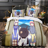 Load image into Gallery viewer, The Demon Girl Next Door Bedding Set Cosplay Quilt Duvet Cover Bed Sets