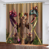Load image into Gallery viewer, The Ice Age Adventures of Buck Wild Curtains Cosplay Blackout Window Drapes