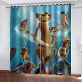 Load image into Gallery viewer, The Ice Age Adventures of Buck Wild Curtains Cosplay Blackout Window Drapes