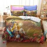 Laden Sie das Bild in den Galerie-Viewer, The Legend of Zelda Cosplay UK Bettwäsche-Set Bettbezug Bettwäsche-Sets