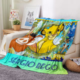 Load image into Gallery viewer, The Lion King Blanket Flannel Throw Room Decoration