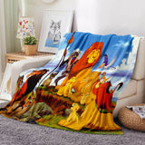 Load image into Gallery viewer, The Lion King Blanket Flannel Throw Room Decoration