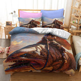 Load image into Gallery viewer, The Mandalorian Baby Yoda Cosplay Bedding Quilt Covers