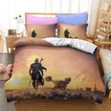 Load image into Gallery viewer, The Mandalorian Baby Yoda Cosplay Bedding Quilt Covers