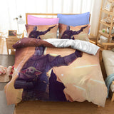 Load image into Gallery viewer, The Mandalorian Baby Yoda Cosplay Bedding Quilt Covers