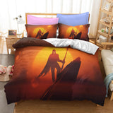 Load image into Gallery viewer, The Mandalorian Baby Yoda Cosplay Bedding Quilt Covers