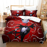 Laden Sie das Bild in den Galerie-Viewer, The Nightmare Before Christmas Bettwäsche-Set UK Bettbezug Bett-Sets