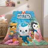 Load image into Gallery viewer, The Octonauts Flannel Fleece Blanket Throw Cosplay Quilt Blanket