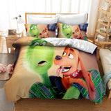 Load image into Gallery viewer, The Santa Grinch Christmas UK Bedding Set Quilt Cover
