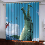 Load image into Gallery viewer, The Sea Beast Curtains Blackout Window Drapes