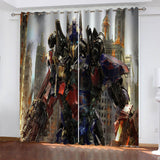 Laden Sie das Bild in den Galerie-Viewer, The Transformers Vorhänge Cosplay Blackout Fenstervorhänge Raumdekoration