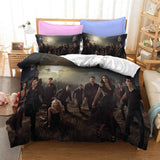Carica l&#39;immagine nel visualizzatore Galleria, Set biancheria da letto The Vampire Diaries Set copripiumini britannici