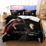 Carica l&#39;immagine nel visualizzatore Galleria, Set biancheria da letto The Vampire Diaries Set copripiumini britannici