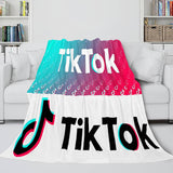 Laden Sie das Bild in den Galerie-Viewer, TikTok Bettwäsche Tik Tok Flanell-Fleecedecke