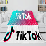 Laden Sie das Bild in den Galerie-Viewer, TikTok Cosplay-Decke Tik Tok Flanell-Fleece-Decke Überwurfdecken