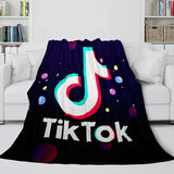 Laden Sie das Bild in den Galerie-Viewer, TikTok Cosplay-Decke Tik Tok Flanell-Fleece-Decke Überwurfdecken