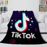Laden Sie das Bild in den Galerie-Viewer, TikTok Bettwäsche Tik Tok Flanell-Fleecedecke